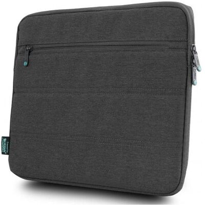 Urban Factory Eco-Designed Laptop Case Made From Recycled Pet 15/16 (16"), Notebooktasche, Grün, Grau Urban Factory Eco-Designed Laptop Case Made From Recycled Pet 15/16 (16"), Notebooktasche, Grün, Grau