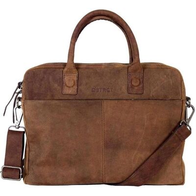 DSTRCT Wall Street Leder -Laptop -Tasche - 15,4 Zoll - braun (15.40"), Notebooktasche, Braun DSTRCT Wall Street Leder -Laptop -Tasche - 15,4 Zoll - braun (15.40"), Notebooktasche, Braun