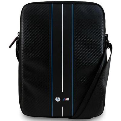 BMW 10" Tablet-Tasche - Schwarz Carbon Blue Stripes BMW 10" Tablet-Tasche - Schwarz Carbon Blue Stripes