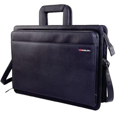Monolith Aktentasche 2774 43 x 12 x 32 cm Schwarz, Notebooktasche, Schwarz Monolith Aktentasche 2774 43 x 12 x 32 cm Schwarz, Notebooktasche, Schwarz