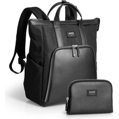 Port Designs Port Muse Laptop Tragetasche - 16" Eco, Schwarz mit Fächern (16"), Notebooktasche, Schwarz Port Designs Port Muse Laptop Tragetasche - 16" Eco, Schwarz mit Fächern (16"), Notebooktasche, Schwarz