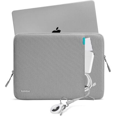 tomtoc Etui Defender-A13 Laptop Sleeve - 13" MacBook Neo, Grey (13", Apple, Universal), Notebooktasche, Grau tomtoc Etui Defender-A13 Laptop Sleeve - 13" MacBook Neo, Grey (13", Apple, Universal), Notebooktasche, Grau