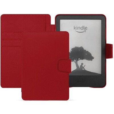 Noreve Lederschutzhülle Amazon Kindle (2022), eReader Hülle, Rot Noreve Lederschutzhülle Amazon Kindle (2022), eReader Hülle, Rot