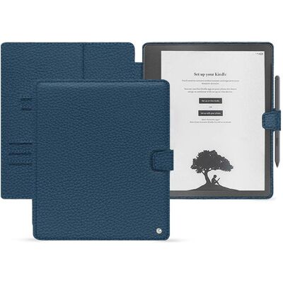 Noreve Lederschutzhülle Amazon Kindle Scribe (Amazon Kindle Scribe 2022), eReader Hülle, Blau Noreve Lederschutzhülle Amazon Kindle Scribe (Amazon Kindle Scribe 2022), eReader Hülle, Blau