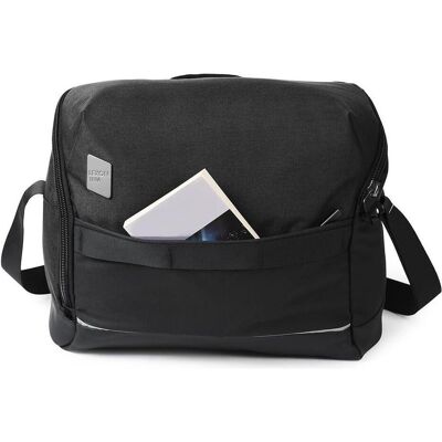 Lexon Laptop bag 15" Tera Messenger Bag black (15"), Notebooktasche, Schwarz Lexon Laptop bag 15" Tera Messenger Bag black (15"), Notebooktasche, Schwarz