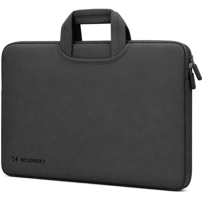 Wozinsky Torba Torba na laptop WNT-15B 15.6" z chowaną rączką neoprenowa - czarna (15.60"), Notebooktasche, Schwarz Wozinsky Torba Torba na laptop WNT-15B 15.6" z chowaną rączką neoprenowa - czarna (15.60"), Notebooktasche, Schwarz
