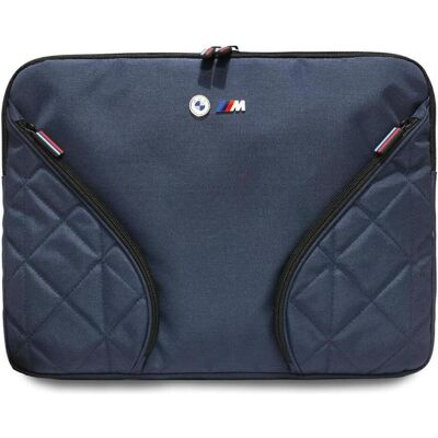 BMW Bag Nylon Pockets & Metal Logo Sleeve 16" navy (16"), Notebooktasche, Blau BMW Bag Nylon Pockets & Metal Logo Sleeve 16" navy (16"), Notebooktasche, Blau