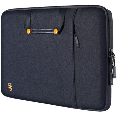 Uniq Seine Scene Laptop bag Seine Scene Nantes sleeve 14" - black (14", Apple), Notebooktasche, Schwarz Uniq Seine Scene Laptop bag Seine Scene Nantes sleeve 14" - black (14", Apple), Notebooktasche, Schwarz