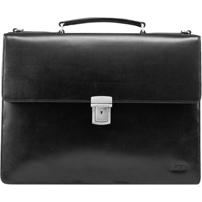 Jost Skagen Aktentasche Leder 40 cm Laptopfach (17"), Notebooktasche, Schwarz Jost Skagen Aktentasche Leder 40 cm Laptopfach (17"), Notebooktasche, Schwarz