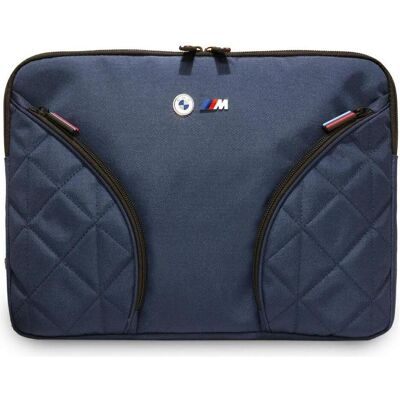 BMW Bag Nylon Pockets & Metal Logo Sleeve 14" navy (14"), Notebooktasche, Blau BMW Bag Nylon Pockets & Metal Logo Sleeve 14" navy (14"), Notebooktasche, Blau