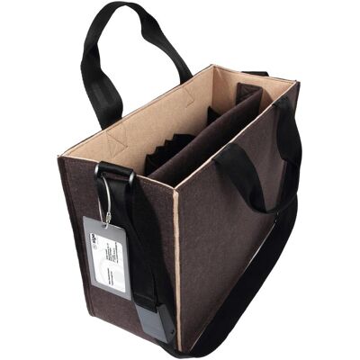 Sigel BA422 (15.40"), Notebooktasche, Braun, Beige Sigel BA422 (15.40"), Notebooktasche, Braun, Beige