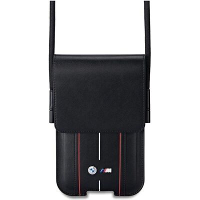 BMW Torebka Phone Pouch Red Stripes czarny, Notebooktasche, Schwarz BMW Torebka Phone Pouch Red Stripes czarny, Notebooktasche, Schwarz