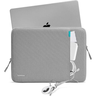 tomtoc Etui Tomtoc tomtoc Sleeve - 14" MacBook Pro, Dark Grey (14", Apple), Notebooktasche, Grau tomtoc Etui Tomtoc tomtoc Sleeve - 14" MacBook Pro, Dark Grey (14", Apple), Notebooktasche, Grau