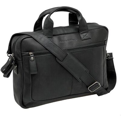 New Looxs Laptop -Tasche Neue Looxs Luko 7,5 l - 42 x 6 x 30 cm - hergestellt aus Luxusleder - Schwarz (15"), Notebooktasche, Schwarz New Looxs Laptop -Tasche Neue Looxs Luko 7,5 l - 42 x 6 x 30 cm - hergestellt aus Luxusleder - Schwarz (15"), Notebooktasche, Schwarz