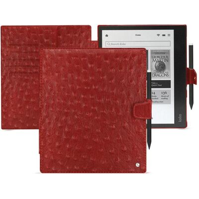 Noreve Lederschutzhülle Kobo Elipsa 2E (Kobo Elipsa 2E), eReader Hülle, Rot Noreve Lederschutzhülle Kobo Elipsa 2E (Kobo Elipsa 2E), eReader Hülle, Rot