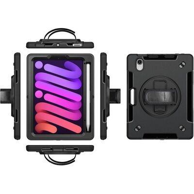 eSTUFF iPad Mini 7/Mini 6 OHIO (Apple iPad mini 2021), Tablet Hülle, Schwarz eSTUFF iPad Mini 7/Mini 6 OHIO (Apple iPad mini 2021), Tablet Hülle, Schwarz