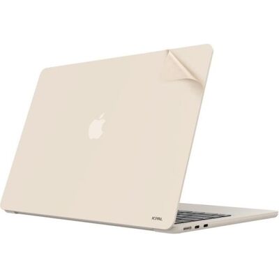 JCPAL MacGuard Two-in-One Skin Set for MacBook Air 15" (M2 2023, M3 2025 & M4 2025) - Starlight (15", Apple), Notebooktasche, Silber JCPAL MacGuard Two-in-One Skin Set for MacBook Air 15" (M2 2023, M3 2025 & M4 2025) - Starlight (15", Apple), Notebooktasche, Silber
