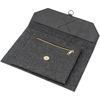 4smarts ***Laptop / Tablet Ergo Workspace Bundle, dunkelgrau (13"), Notebooktasche, Grau, Silber 4smarts ***Laptop / Tablet Ergo Workspace Bundle, dunkelgrau (13"), Notebooktasche, Grau, Silber