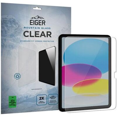 Eiger Mountain Glass Clear Tablet (1 Stk., Apple iPad 2022 (10. Gen)), Tablet Schutzfolie Eiger Mountain Glass Clear Tablet (1 Stk., Apple iPad 2022 (10. Gen)), Tablet Schutzfolie