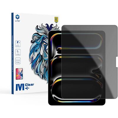 Lito - 2.5D Classic Glass - iPad Pro 13 (2024) / Air 13 (2024) / Air 13 (2025) - Privacy, Tablet Schutzfolie Lito - 2.5D Classic Glass - iPad Pro 13 (2024) / Air 13 (2024) / Air 13 (2025) - Privacy, Tablet Schutzfolie