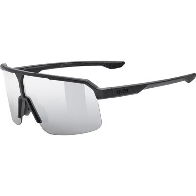 Uvex, Unisex, Sportbrille, ramp (black matt (silver), Mirror Silver), Schwarz Uvex, Unisex, Sportbrille, ramp (black matt (silver), Mirror Silver), Schwarz