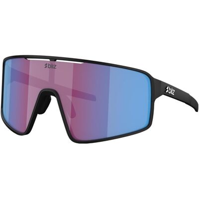 Bliz, Unisex, Sportbrille, P001 - Fahrradbrille (Matt Schwarz, Nano Optics Nordic Light Begonia - Violett w Blue Multi, Rosé/Violett Blau verspiegelt), Blau, Schwarz, Violett Bliz, Unisex, Sportbrille, P001 - Fahrradbrille (Matt Schwarz, Nano Optics Nordic Light Begonia - Violett w Blue Multi, Rosé/Violett Blau verspiegelt), Blau, Schwarz, Violett
