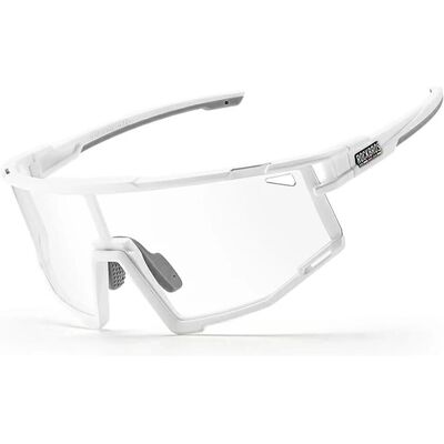 Rockbros, Sportbrille, Okulary rowerowe SP258 ROAD TO SKY fotochromowe - białe (Weiss), Weiss Rockbros, Sportbrille, Okulary rowerowe SP258 ROAD TO SKY fotochromowe - białe (Weiss), Weiss