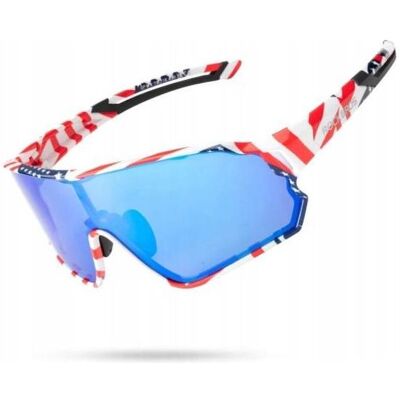 Rockbros, Sportbrille, 14120009002 polarized sports glasses (Red, Blau), Rot, Blau Rockbros, Sportbrille, 14120009002 polarized sports glasses (Red, Blau), Rot, Blau