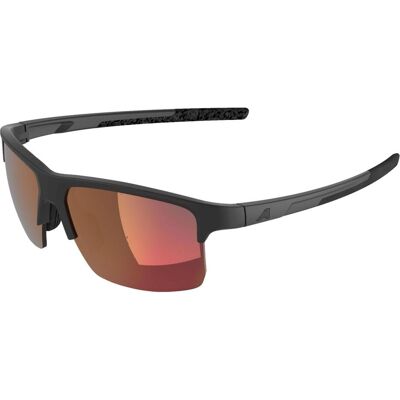 Alpina, Unisex, Sportbrille, Eagle Q-Lite (Black Matt, Mirror Red), Schwarz Alpina, Unisex, Sportbrille, Eagle Q-Lite (Black Matt, Mirror Red), Schwarz