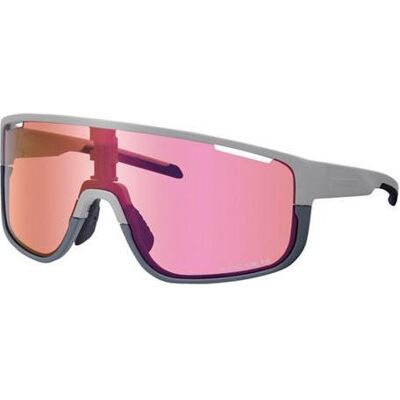 Shimano Unisex, Sportbrille, Pulsar 3 (Frost Gray / Purple, Purple), Mehrfarbig, Rosa, Grau Shimano Unisex, Sportbrille, Pulsar 3 (Frost Gray / Purple, Purple), Mehrfarbig, Rosa, Grau