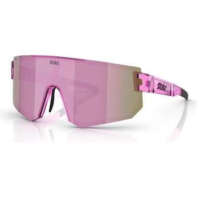 Bliz, Unisex, Sportbrille, P005 (Pink Transparent, Brown/Rose Multicolor), Mehrfarbig, Braun, Pink, Rosa, Transparent Bliz, Unisex, Sportbrille, P005 (Pink Transparent, Brown/Rose Multicolor), Mehrfarbig, Braun, Pink, Rosa, Transparent