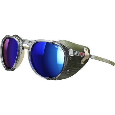 Julbo, Herren, Sonnenbrille, Millenium Grau Durchscheinend Glänzend Khaki Beige REACTIV 24 Julbo, Herren, Sonnenbrille, Millenium Grau Durchscheinend Glänzend Khaki Beige REACTIV 24
