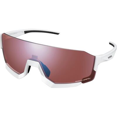 Shimano Unisex, Sportbrille, Unisex Brille Aerolite HC white (Weiss, ridescape HC), Weiss Shimano Unisex, Sportbrille, Unisex Brille Aerolite HC white (Weiss, ridescape HC), Weiss