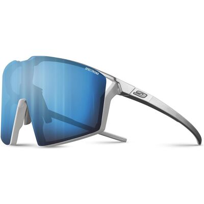 Julbo, Unisex, Sportbrille, Sportbrille Edge (Silber-Weiss, Blau), Silber Julbo, Unisex, Sportbrille, Sportbrille Edge (Silber-Weiss, Blau), Silber