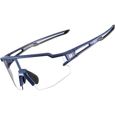 Rockbros, Herren, Sportbrille, 10174 photochromic UV400 cycling glasses - blue (Blau, Blau), Blau Rockbros, Herren, Sportbrille, 10174 photochromic UV400 cycling glasses - blue (Blau, Blau), Blau