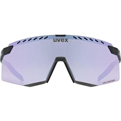 Uvex, Unisex, Sportbrille, Pace Stage CV (black matt (pink), colorvision pushy pink), Schwarz, Pink Uvex, Unisex, Sportbrille, Pace Stage CV (black matt (pink), colorvision pushy pink), Schwarz, Pink