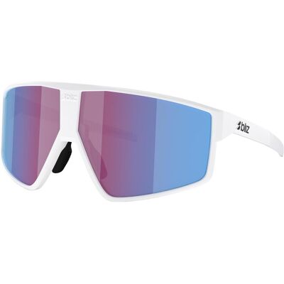 Bliz, Unisex, Sportbrille, P002 (matt white, Weiss, Nano Optics Nordic Light Begonia - Violett w Blue Multi), Mehrfarbig, Weiss Bliz, Unisex, Sportbrille, P002 (matt white, Weiss, Nano Optics Nordic Light Begonia - Violett w Blue Multi), Mehrfarbig, Weiss