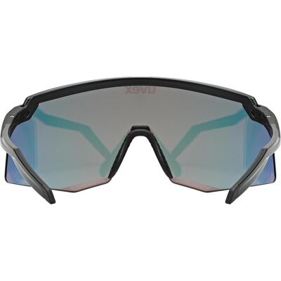 Uvex, Unisex, Sportbrille, Pace stage CV (black matt (red)*, colorvision mirror red), Schwarz Uvex, Unisex, Sportbrille, Pace stage CV (black matt (red)*, colorvision mirror red), Schwarz
