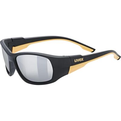 Uvex, Unisex, Sportbrille, Na (Black Matt, Mirror Silver), Schwarz Uvex, Unisex, Sportbrille, Na (Black Matt, Mirror Silver), Schwarz