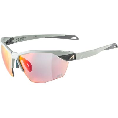 Alpina Twist Six HR QV Rauchgrau/Regenbogen Spiegel Sonnenbrille - Rechteckig Alpina Twist Six HR QV Rauchgrau/Regenbogen Spiegel Sonnenbrille - Rechteckig
