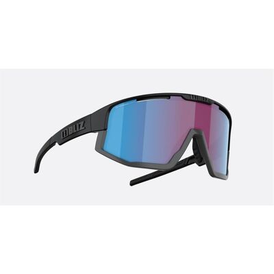 Bliz, Unisex, Sportbrille, Fusion Small (Matt Schwarz, Nano Optics Nordic Light Begonia - Violett w Blue Multi, Rosé/Violett Blau verspiegelt), Schwarz Bliz, Unisex, Sportbrille, Fusion Small (Matt Schwarz, Nano Optics Nordic Light Begonia - Violett w Blue Multi, Rosé/Violett Blau verspiegelt), Schwarz
