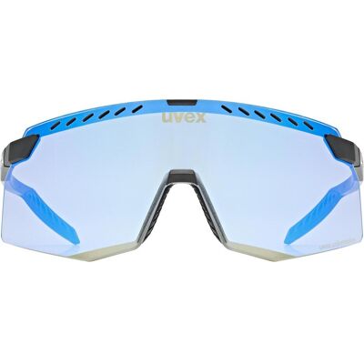 Uvex, Unisex, Sportbrille, pace stage CV (black matt (blue S2), colorvision mirror blue (S2)), Schwarz Uvex, Unisex, Sportbrille, pace stage CV (black matt (blue S2), colorvision mirror blue (S2)), Schwarz