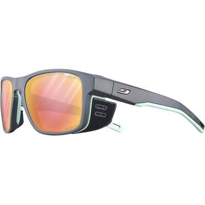 Julbo, Unisex, Sportbrille, Shield M Reactiv 1-3 (Dunkelgrau, Pastell green, Kupfer), Mehrfarbig Julbo, Unisex, Sportbrille, Shield M Reactiv 1-3 (Dunkelgrau, Pastell green, Kupfer), Mehrfarbig