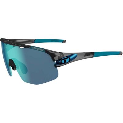 Tifosi, Unisex, Sportbrille, Sledge Lite Clarion Crystal Smoke Glass (Crystal smoke, Ac Red, Clarion Blue, Clear), Blau, Rot, Grau Tifosi, Unisex, Sportbrille, Sledge Lite Clarion Crystal Smoke Glass (Crystal smoke, Ac Red, Clarion Blue, Clear), Blau, Rot, Grau