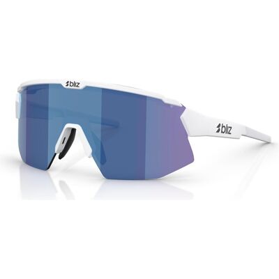 Bliz, Unisex, Sportbrille, Breeze (matt white, Smoke/Blue Multicolor), Blau, Weiss, Grau Bliz, Unisex, Sportbrille, Breeze (matt white, Smoke/Blue Multicolor), Blau, Weiss, Grau