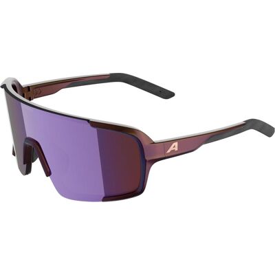 Alpina, Unisex, Sportbrille, Lumin (Black-purple matt, Mirror Pink, Purple), Schwarz Alpina, Unisex, Sportbrille, Lumin (Black-purple matt, Mirror Pink, Purple), Schwarz