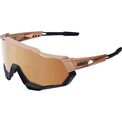 100%, Damen, Sportbrille, Brille Speetrap Matte (Matte Copper Chromium, HiPER Bronze), Kupfer 100%, Damen, Sportbrille, Brille Speetrap Matte (Matte Copper Chromium, HiPER Bronze), Kupfer