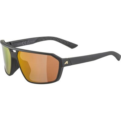 Alpina, Unisex, Sportbrille, Swift (Black Matt, Gold), Schwarz, Gold Alpina, Unisex, Sportbrille, Swift (Black Matt, Gold), Schwarz, Gold