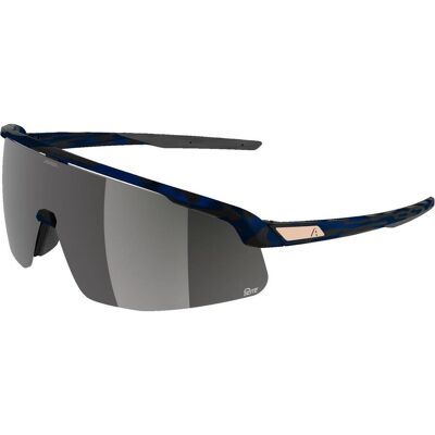 Alpina, Unisex, Sportbrille, Turbo Pro Q-Lite (havana black blue matt, Mirror Silver), Braun Alpina, Unisex, Sportbrille, Turbo Pro Q-Lite (havana black blue matt, Mirror Silver), Braun
