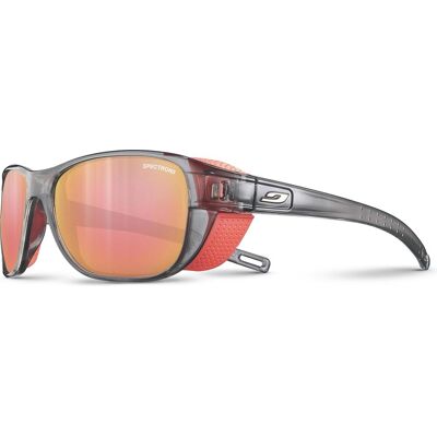 Julbo, Damen, Sportbrille, Sonnenbrille Camino M (Grau glänzend, Spectron 3 Multilayer Gold Rose), Grau Julbo, Damen, Sportbrille, Sonnenbrille Camino M (Grau glänzend, Spectron 3 Multilayer Gold Rose), Grau